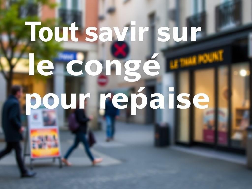 Qu’est-ce qu’un congé pour reprise ?
