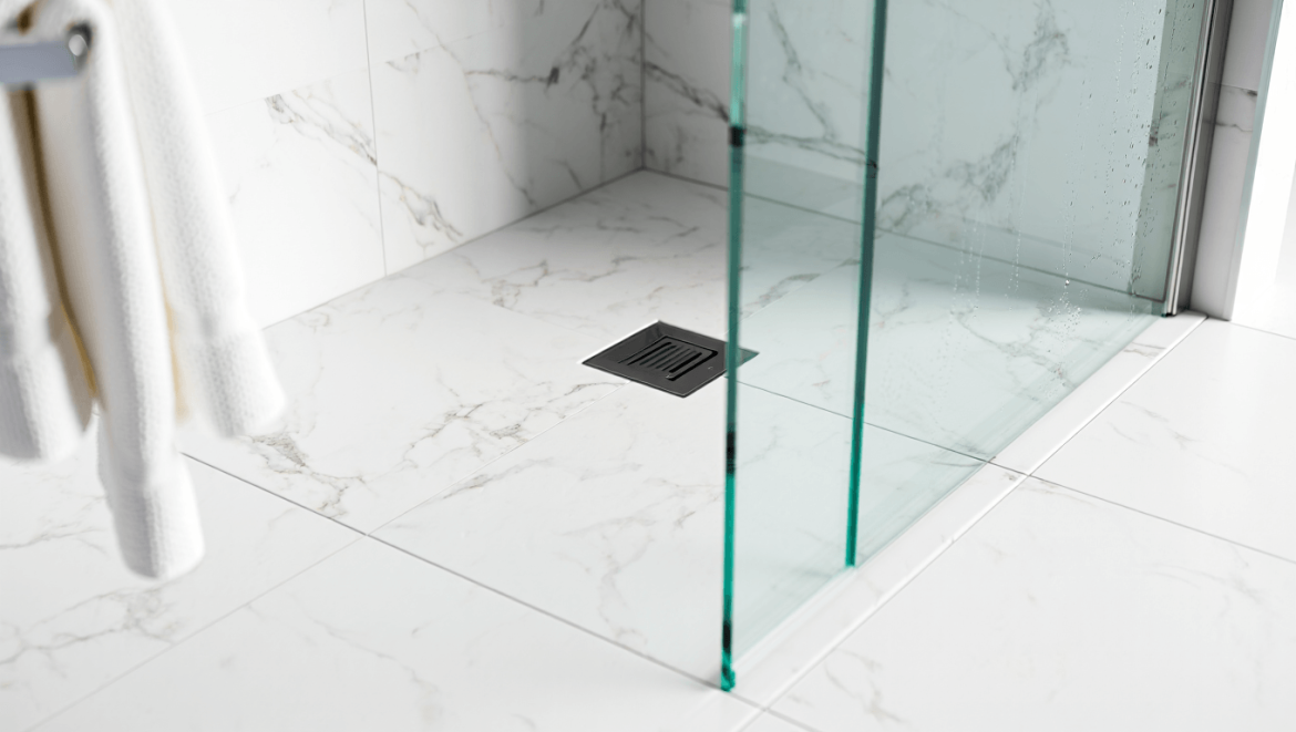 Comment cacher un tuyau dans une douche à l’italienne ?