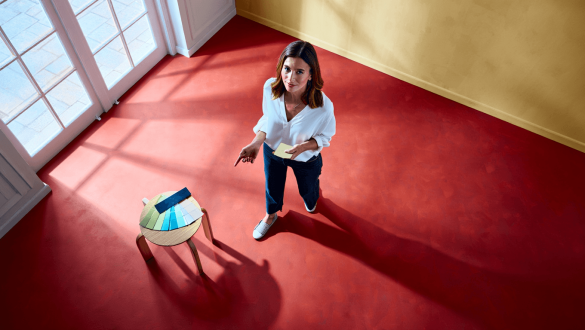 Quelle couleur associer avec de la tomette rouge ?