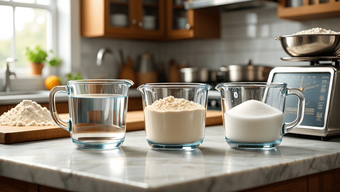 200 ml en grammes : combien ça fait vraiment selon l’ingrédient ?